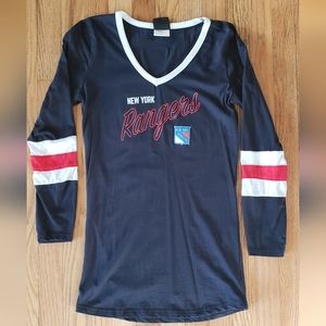 Calhoun New York Rangers Long Sleeve Shirt, Size L